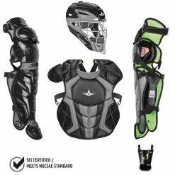 Sidelines Sports ALL-STAR CKCC1216S7X YOUTH S7 AXIS™ PRO CATCHING KIT - AGES 12-16, 15.5" // MEETS NOCSAE -Rawlings Sales CKCC1216s7xbk scaled