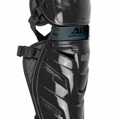Sidelines Sports ALL-STAR S7 AXIS™ ADULT PRO LEG GUARDS 16.5" -Rawlings Sales LG40PRO SBK scaled