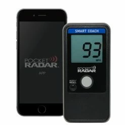 POCKET RADAR SMART COACH W/BLUETOOTH APP 9 POCKET RADAR SMART COACH W/BLUETOOTH APP -Rawlings Sales pocket radar smart coach w bluetooth app 1