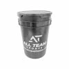 All Team Sports Rawlings AT Ball Bucket With Pad Black 2 All Team Sports Rawlings AT Ball Bucket With Pad Black -Rawlings Sales rawlings at ball bucket with pad black
