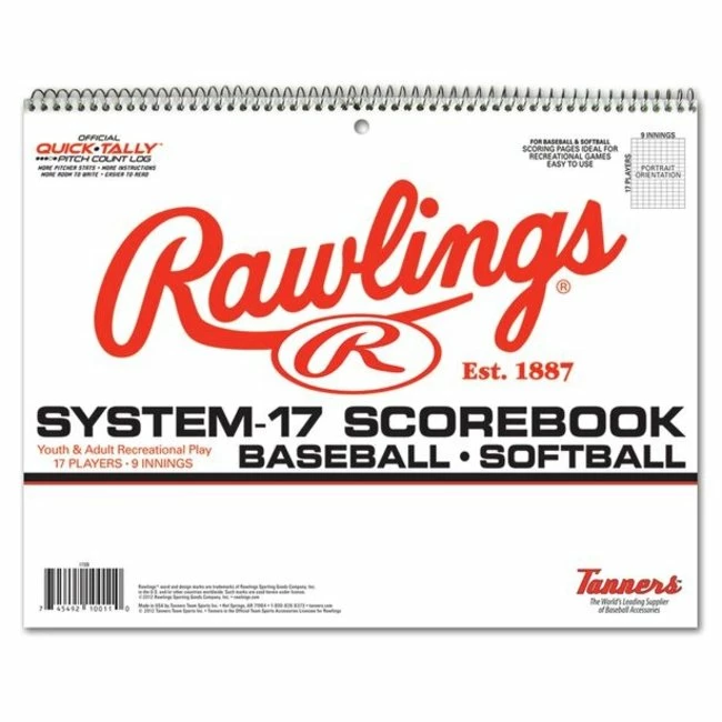 Rawlings Scorebook 3 Rawlings Scorebook